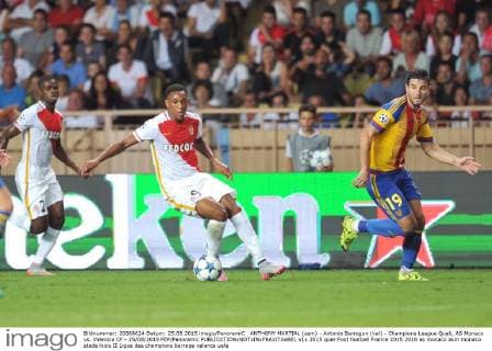 ANTHONY MARTIAL (asm) - Antonio Barragan (val) - Champions League Quali, AS Monaco vs. Valencia CF - 25 08 2015 FEP Panoramic