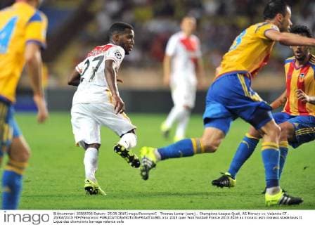 Thomas Lemar (asm) - Champions League Quali, AS Monaco vs. Valencia CF - 25 08 2015 FEP Panoramic