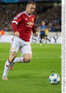 - BRUGGE, BELGIUM: Manchester s Wayne Rooney pictured in action during a soccer game between Belgian first league team Club Brugge KV and British club Manchester United ManU FC in Brugge, Wednesday 26 August 2015, the return game of the play-offs of the UEFA Champions League competition. Manchester United won the first leg 3-1. KURTxDESPLENTER x04687696x