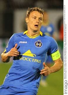 26.08.2015 Belgrade(Serbia) FK Partizan-FC Bate Borisov 2nd leg play off champions league men s football Vitali Rodionov FC Bate Borisov :