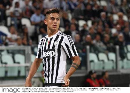 Sept. 12, 2015 - Turin, Italy - Juventus forward Paulo Dybala (21) during the Serie A football match n.3 JUVENTUS - CHIEVO VERONA on 12 09 15 at the Juventus Stadium in Turin, Italy. Juventus FC v AC Chievo Verona - Serie A - ZUMAn230