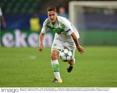 15.09.2015, Fussball, Saison 2015 2016, Champions League, 2015 16, Vorrunde, VfL Wolfsburg - ZSKA Moskau 1:0, Max Kruse (VfL Wolfsburg)
