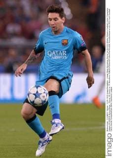 Lionel Messi Barcelona. Roma 16-09-2015 Stadio Olimpico Football Calcio Champions League 2015 2016 Group Stage - Group, AS Roma vs. FC Barcelona AntoxBaldassarre