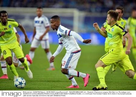 CLAUDIO BEAUVUE (ol) - Fussball, Champions League, KAA Gent vs. Olympique Lyon - 16 09 2015 AnthonyBIBARD FEP Panoramic