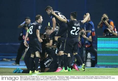 Champions League - Dinamo - Arsenal 16.09.2015.,Croatia, stadium Maksimir, Zagreb - UEFA Champions League, Group F, 1 st. roudn GNK Dinamo - Arsenal FC. SanjinxStrukic PIXSELL