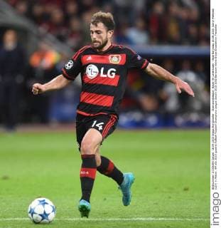 Championsleague: Bayer 04 Leverkusen - Bate Baryssau 16.09.2015. Admir Mehmedi (LEV) in Aktion. HM