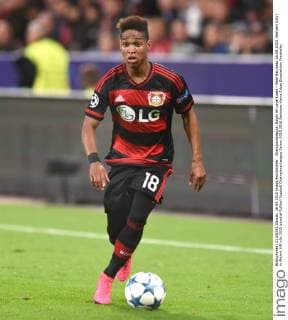 Championsleague: Bayer 04 Leverkusen - Bate Baryssau 16.09.2015. Wendell (LEV) in Aktion. HM