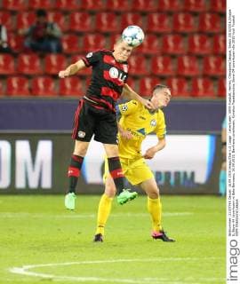 Leverkusen, UEFA Fussball, Herren, Champions League, Saison 2015 2016,Gruppe E, Bayer 04 Leverkusen vs Bate Baryssau, 16.09.2015, BayArena Leverkusen, Kyriakos Papadopoulos, Bayer 04 Leverkusen