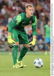 Marc-Andre Ter Stegen Barcelona Roma 16-09-2015 Stadio Olimpico Football Calcio Champions League 2015 2016 Group Stage - Group, AS Roma vs. FC Barcelona Barca lucaxpagliaricci