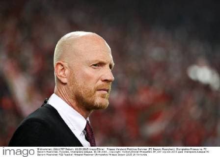 Piraeus Vorstand Matthias Sammer (FC Bayern Muenchen), Olympiakos Piraeus vs. FC Bayern Muenchen, Fussball, Champions League, 16.09.2015 , Copyright: Kolbert Eibner-Pressefoto EP_CKT