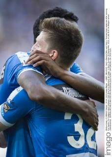 - GENT, BELGIUM: Gent s Renato Neto and Gent s Thomas Foket celebrate after winning the Jupiler Pro League match between KAA Gent and Standard de Liege, in Gent, Sunday 20 September 2015, on day 8 of the Belgian soccer championship. JASPERxJACOBS x04704508x