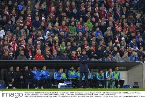 UEFA Champions League, Bayern Munich - GNK Dinamo Zagreb 29.09.2015., Allianz Arena, Munich, Germany - UEFA Champions League, Group F, 2nd round, Bayern Munich - GNK Dinamo Zagreb. Zoran Mamic. MarkoxLukunic PIXSELL