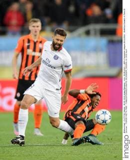 Lviv, 30.09.2015 - UEFA Champions League 2015 2016 - Shakhtar Donezk vs Paris St Germain - THIAGO MOTTA FRED - 20150930PF_RO0956