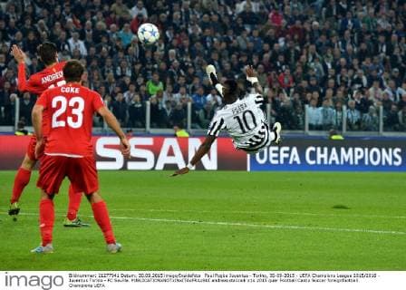 Paul Pogba Juventus - Torino, 30-09-2015 - UEFA Champions League 2015 2016 - Juventus Torino - FC Sevilla. andreaxstaccioli