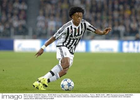 Juan Cuadrado Juventus - Torino, 30-09-2015 - UEFA Champions League 2015 2016 - Group Stage Group D - Juventus Torino - FC Sevilla. filippoxalfero
