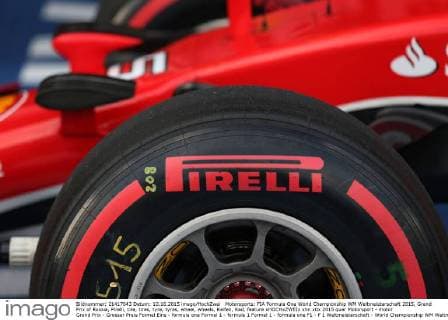 Motorsports: FIA Formula One World Championship WM Weltmeisterschaft 2015, Grand Prix of Russia, Pirelli, tire, tires, tyre, tyres, wheel, wheels, Reifen, Rad, feature xHOCHxZWEIx