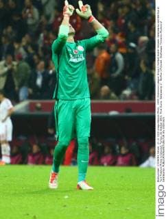 UEFA Champions League Group C football match between Galatasaray and Benfica at Turk Telekom Arena in Istanbul, Turkey, 21 October 2015. Final Score: Galatasaray 2 - Benfica 1 Pictured: Goalkeeper Fernando Muslera of Galatasaray.