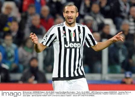 Turin, 21.10.2015 - UEFA Champions League 2015 2016 - Juventus Turin vs Borussia Mönchengladbach - giorgio chiellini - xHOCHxZWEIx xItalyxPhotoxPressx