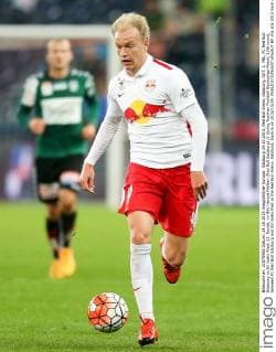 Salzburg 24.10.2015, Red Bull Arena, Salzburg, AUT, 1. FBL, FC Red Bull Salzburg vs SV Josko Ried, 13. Runde, im Bild Havard Nielsen (Red Bull Salzburg) during Austrian Football Bundesliga Match, 13th round, between FC Red Bull Salzburg and SV Josko Ried at the Red Bull Arena, Salzburg, Austria on 2015 10 24. EP_rha