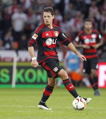 Leverkusen, Bayarena, 07.11.15: Javier Hernandez Chicharito (Bayer 04 Leverkusen) im Spiel der 1. Bundesliga zwischen Bayer 04 Leverkusen vs. 1.FC Köln in der Saison 2015 2016.