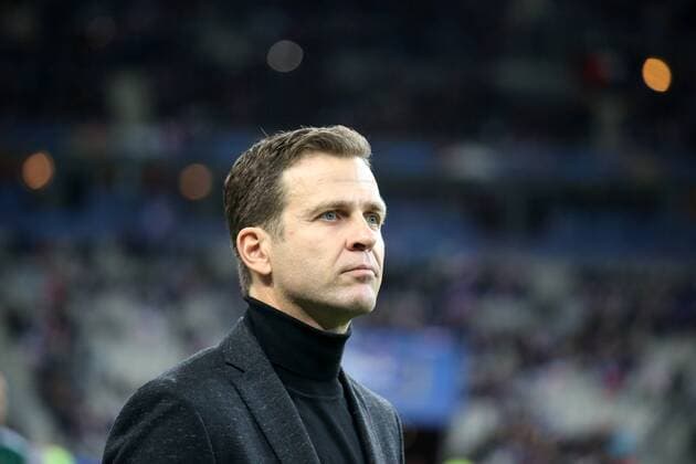Paris, Fussball, Herren, Länderspiel, Freundschaftsspiel, Frankreich - Deutschland, 13.11.2015 , Stade de France, Paris, Oliver Bierhoff, DFB Manager Deutschland,