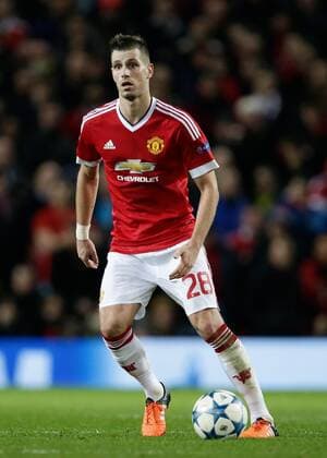 Morgan Schneiderlin of Manchester United ManU during the UEFA Champions League group B match between Manchester United and PSV Eindhoven on November 25, 2015 at Old Trafford in Manchester, England Manchester United v PSV Eindhoven Champions Laegue 2015 2016 xVIxVIxIMAGESx xEricxVerhoevenxIVx 4626820
