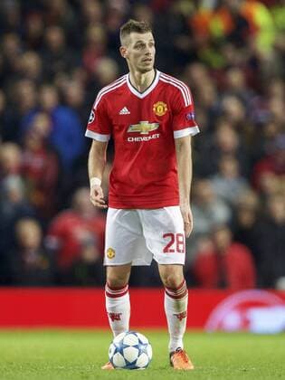 Morgan Schneiderlin of Manchester United ManU during the UEFA Champions League group B match between Manchester United and PSV Eindhoven on November 25, 2015 at Old Trafford in Manchester, England Manchester United v PSV Eindhoven Champions Laegue 2015 2016 xVIxxIVx 4651030