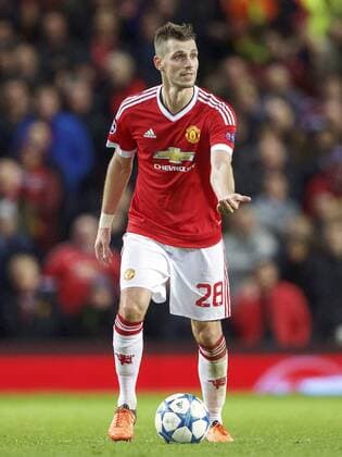 Morgan Schneiderlin of Manchester United ManU during the UEFA Champions League group B match between Manchester United and PSV Eindhoven on November 25, 2015 at Old Trafford in Manchester, England Manchester United v PSV Eindhoven Champions Laegue 2015 2016 xVIxxIVx 4651035
