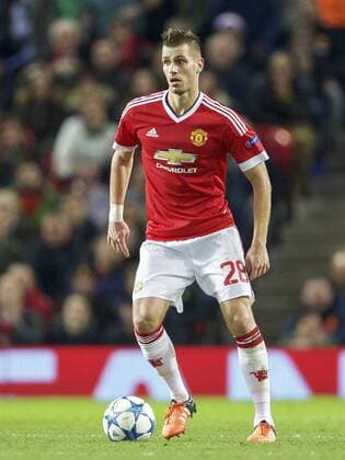 Morgan Schneiderlin of Manchester United ManU during the UEFA Champions League group B match between Manchester United and PSV Eindhoven on November 25, 2015 at Old Trafford in Manchester, England Manchester United v PSV Eindhoven Champions Laegue 2015 2016 xVIxxIVx 4651190