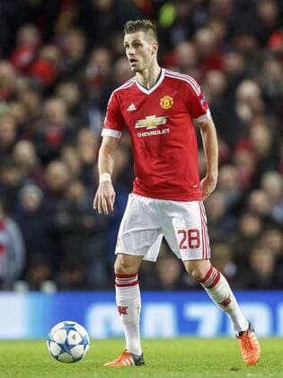 Morgan Schneiderlin of Manchester United ManU during the UEFA Champions League group B match between Manchester United and PSV Eindhoven on November 25, 2015 at Old Trafford in Manchester, England Manchester United v PSV Eindhoven Champions Laegue 2015 2016 xVIxxIVx 4651205