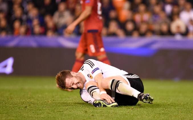 Valencia s Shkodran Mustafi during Champions league match. December 9, 2015. (2015120970)