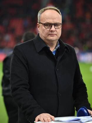 09.12.2015, Fussball, Saison 2015 2016, Champions League, 2015 16, Vorrunde, Bayer 04 Leverkusen - FC Barcelona Barca 1:1, ZDF Moderator Oliver Welke