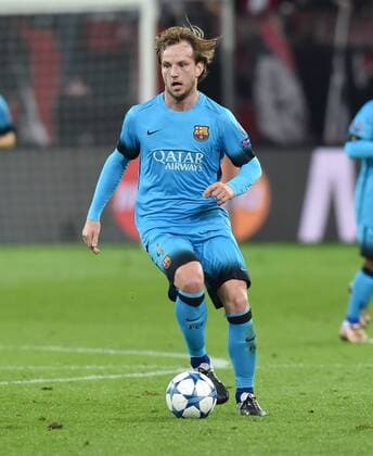 09.12.2015, Fussball, Saison 2015 2016, Champions League, 2015 16, Vorrunde, Bayer 04 Leverkusen - FC Barcelona Barca 1:1, Ivan Rakitic (FC Barcelona)