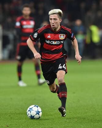09.12.2015, Fussball, Saison 2015 2016, Champions League, 2015 16, Vorrunde, Bayer 04 Leverkusen - FC Barcelona Barca 1:1, Kevin Kampl (Bayer 04 Leverkusen)