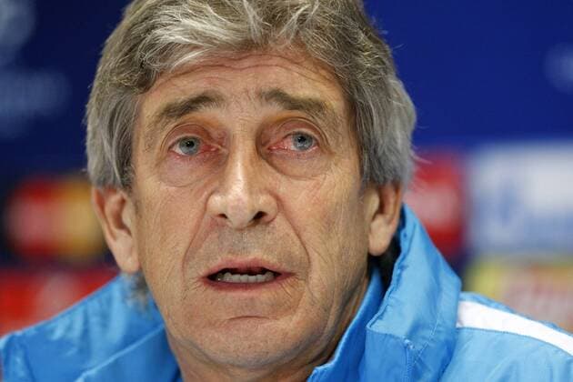 Feb. 23, 2016 - Kiev, Ukraine - MANUEL PELLEGRINI,manager of Manchester City,during a press conference PK Pressekonferenz ahead of the UEFA Champions League round of 16 match,Dynamo Kyev vs Manchester City,at the Olympiyskiy stadium,in Kiev,Ukraine,on 23 February, 2016. Soccer 2016 - MANCHESTER CITY s press conference,ahead Dynamo Kyev vs Manchester City football match. - ZUMAg194