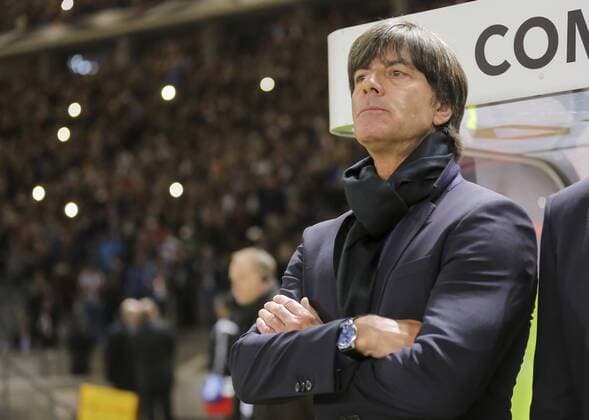 DFB Bundestrainer Joachim Jogi LOEW, LÖW,Halbfigur, Freisteller , Aktion, Einzelbild, Portrait, Porträt, DEUTSCHLAND - ENGLAND ( - ) Freundschaftsspiel, friendly match, Deutsche Fussball Nationalmannschaft, DFB am 26.03.2016 in Berlin.