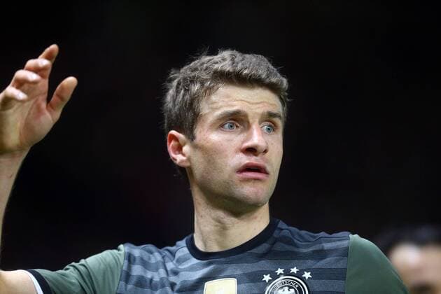 Thomas Müller (Deutschland), enttäuscht Deutschland - England Freundschaftsspiel ,Fussball, Nationalmannschaft, DFB, 2016, Fußball, Fussball, soccer, Herren, Männer, Maenner, Deutschland, Germany, Ergebnis Berlin, 26.3.2016