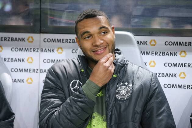 Berlin, Fussball, Soccer, DFB, Länderspiel, Testspiel, Freundschaftsspiel, Deutschland - England, 26.03.2016, Olympiastadion Berlin, Jonathan Tah, Deutschland, Aktion, Einzelbild,