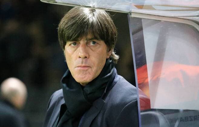 Berlin, Fussball, Soccer, DFB, Länderspiel, Testspiel, Freundschaftsspiel, Deutschland - England, 26.03.2016, Olympiastadion Berlin, Joachim Löw, Loew, Deutschland, Bundestrainer,