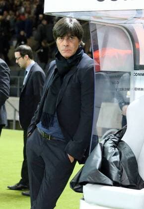 Berlin, Fussball, Soccer, DFB, Länderspiel, Testspiel, Freundschaftsspiel, Deutschland - England, 26.03.2016, Olympiastadion Berlin, Joachim Löw, Loew, Deutschland, Bundestrainer,