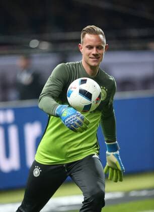 Berlin, Fussball, Soccer, DFB, Länderspiel, Testspiel, Freundschaftsspiel, Deutschland - England, marc andre ter stegen, deutscland, Aktion, Einzelbild26.03.2016, Olympiastadion Berlin,