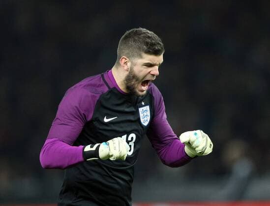 Fussball, Fussball, Testspiel, Freundschaftsspiel, Saison 2015 2015 Herren, Deutschland, 26.03.2016 deutsche Nationalmannschaft, Deutschland - England 2-3, v.l. Aktion, Frazer Forster, England, Aktion, Freude, jubeln, Jubel nach Tor zum 3-2,