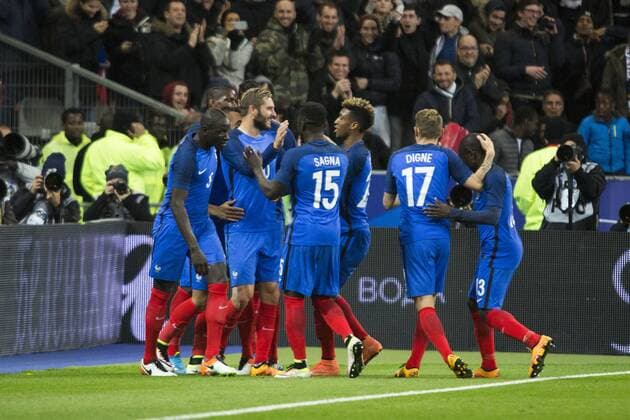 Fußball, Länderspiel, Frankreich - Russland March 29, 2016 - Paris, France - Dimitri PAYET, Lucas Digne, Andre Pierre Gignac, Bacary Sagna, etc. during the International Friendly Fussball Länderspiel Nationalteam between France and Russia held at Stade de France stadium in Paris, France, on March 29, 2016. France v Russia - International Friendly - ZUMAn230