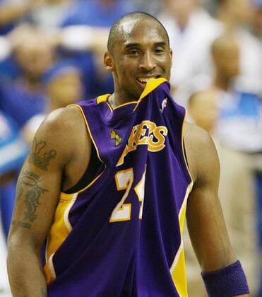 April 13, 2016 - File - The Lakers are celebrating Kobe Bryant and his 20 seasons with the team at the final home game before the self-described Black Mamba retires. Bryant plays shootingguard and Small Forward. Drafted from Charlotte Hornets, 1st round (13th pick, 13th overall), 1996 NBA Basketball Herren USA Draft NBA Debut: November 3, 1996. He and then-teammate S. O Neal led the Lakers to three consecutive NBA championships from 2000 to 2002. Pictured: June 14, 2009 - Orlando, Florida, USA - KOBE BRYANT celebrates in the final seconds of game five of the NBA Finals of the Los Angeles Lakers at Orlando Magic at Amway Arena on Sunday, June 14, 2009. Kobe Bryant Final Laker Home Game - ZUMAo62_