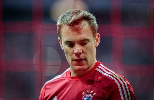 03.05.2016, Allianz Arena, Muenchen, GER, UEFA CL, FC Bayern Muenchen vs Atletico Madrid, Halbfinale, Rueckspiel, im Bild Manuel Neuer (FC Bayern Muenchen) Manuel Neuer (FC Bayern Muenchen) during the UEFA Champions League semi Final, 2nd Leg match between FC Bayern Munich and Atletico Madrid at the Allianz Arena in Muenchen, Germany on 2016 05 03. Muenchen EP_fei