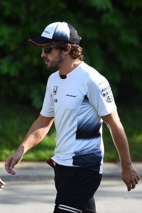 Fernando Alonso (SPA 14), McLaren Honda Formula 1 Team Grosser Preis von Singapur 2016, Motorsport, Formel 1,Formula One World Championship WM Weltmeisterschaft Rd15, Singapore Grand Prix, Preparations, Marina Bay Street Circuit, Singapore, Thursday 15 September 2016 15.09.2016, Singapur Copyright: xAndrexJerry Eibner-Pressefotox EP_JAE