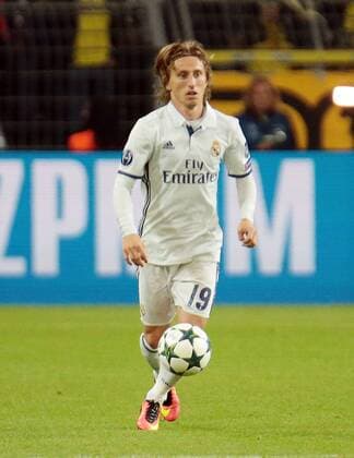 27.09.2016, xovx, Fussball UEFA Champions League, Borussia Dortmund - Real Madrid, emspor emonline, Luka Modric (Real Madrid), Freisteller. Dortmund