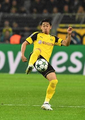 Fussball, UEFA Champions League, Saison 2016 2017, Spieltag 5, Borussia Dortmund-Legia Warschau , 22.11.2016, Signal Iduna Park , Dortmund,Shinji Kagawa, BVB, Aktion, Einzelbild