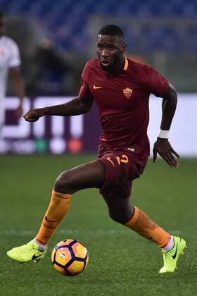 Antonio Rüdiger Roma Roma 07-02-2017 Stadio Olimpico Football Calcio Serie A 2016 2017 AS Roma - Fiorentina AndreaxStaccioli