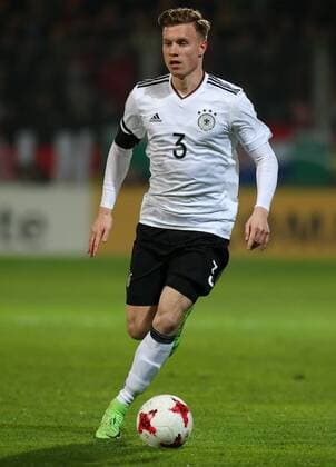 Fußball U21 U 21 Länderspiel: Deutschland - England am 24.03.2017, International Friendly Länderspiel Men under 21, Germany - England, Brita-Arena Wiesbaden, Germany, xmdx, freundschaftsspiel, testspiel, Yannick GERHARDT ( 3 ,Deutschland, Germany, VfL Wolfsburg) Deutschland - England